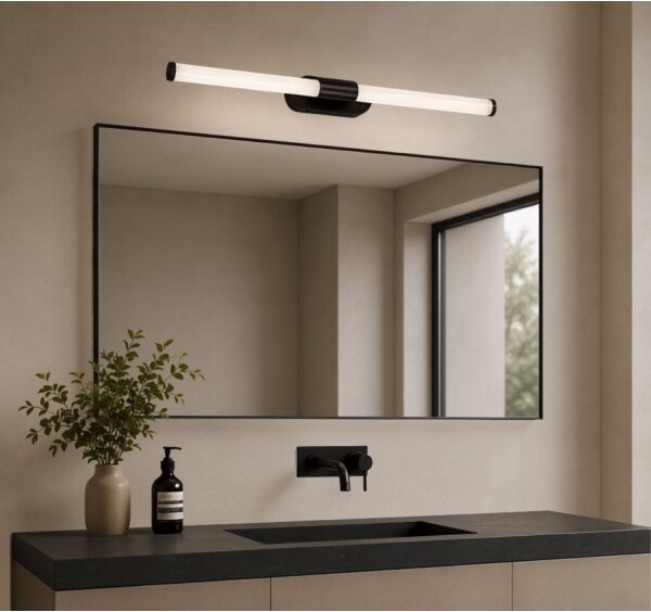 Rabalux 75097 - LED Koup osvětlení zrcadla TENEBRA 8W/230V IP44 60 cm černá