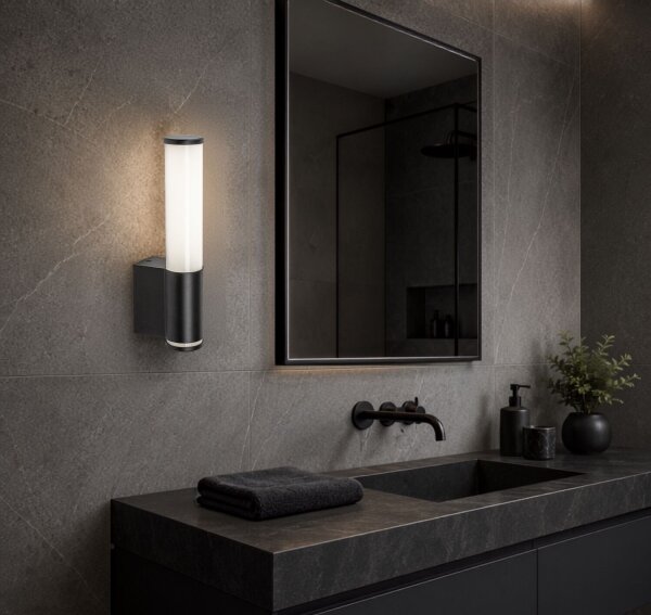 Rabalux 75103 - LED Koupelnové nástěnné svítidlo TENORO LED/6W/230V IP44 černá