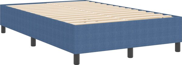 VidaXL Rám platformy 120 x 200 cm Žebrovaná látka [3337405] Barva: Tmavě šedá