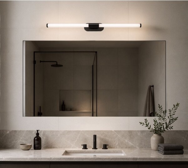 Rabalux 75097 - LED Koup osvětlení zrcadla TENEBRA 8W/230V IP44 60 cm černá