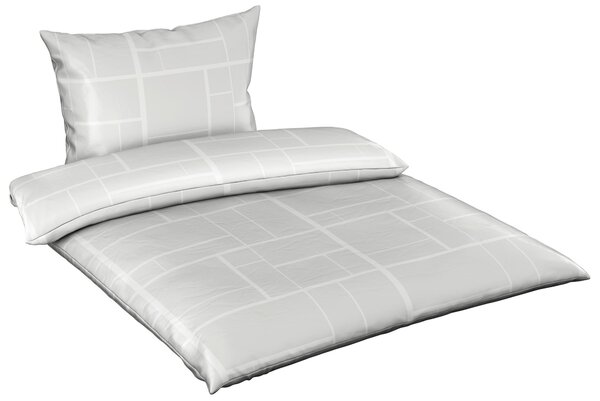 POVLEČENÍ, satén, bílá, 140/200 cm Dieter Knoll - Povlečení