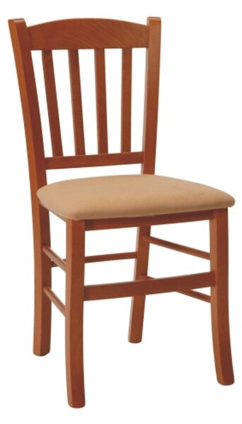 STIMA Jídelní židle VENETA s čalouněným sedákem - výběr z odstínů Buk lux 10 terracotta