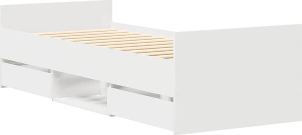 VidaXL Rám postele bez matrace 90x200cm Technické dřevo [3203803] Barva: dub artisan