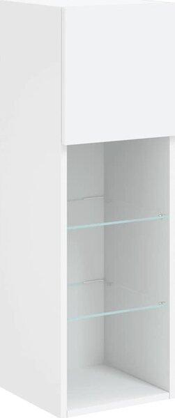 VidaXL TV skříňky s LED osvětlením 2 ks 30,5 x 30 x 90 cm [837008] Barva: dub sonoma