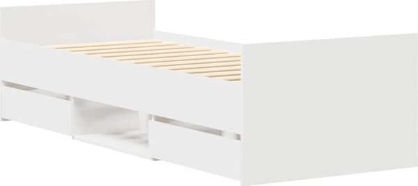 VidaXL Rám postele bez matrace 90x200cm Technické dřevo [3203803] Barva: dub artisan