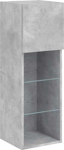 VidaXL TV skříňky s LED osvětlením 2 ks 30,5 x 30 x 90 cm [837008] Barva: dub sonoma