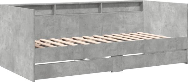 VidaXL Válenda se zásuvkami bez matrace 90 x 200 cm [3280847] Barva: dub artisan