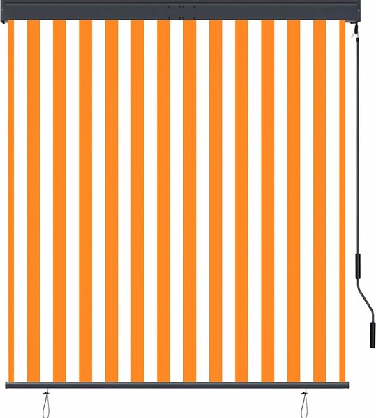 VidaXL Roleta 140 x 250 cm Textil a hliník [145971] Barva: antracitová