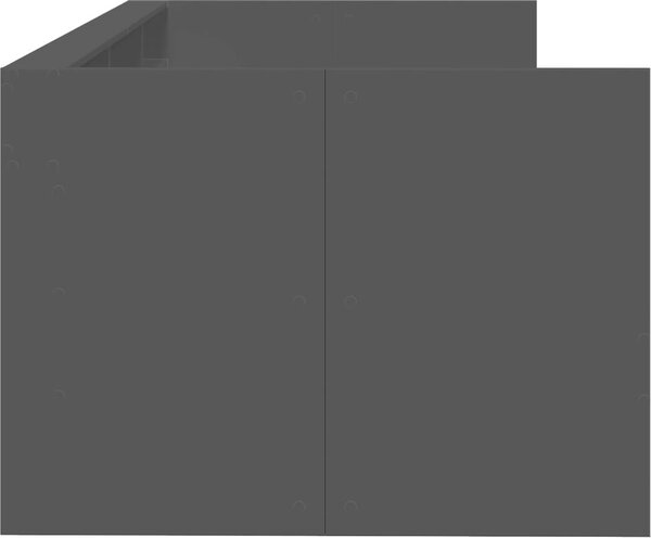 VidaXL Válenda se zásuvkami bez matrace 90 x 200 cm [3280847] Barva: dub artisan
