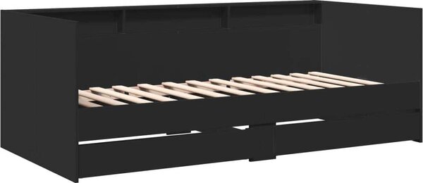 VidaXL Válenda se zásuvkami bez matrace 90 x 200 cm [3280847] Barva: dub artisan