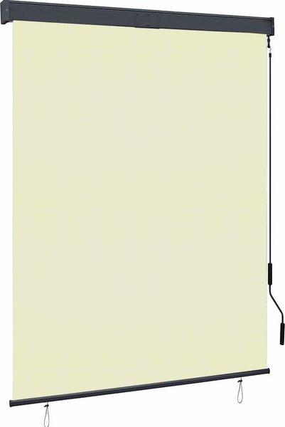 VidaXL Roleta 140 x 250 cm Textil a hliník [145971] Barva: antracitová