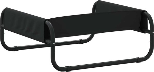 VidaXL Psí postel 57 x 57 x 24 cm Ocel [172600] Barva: Černá
