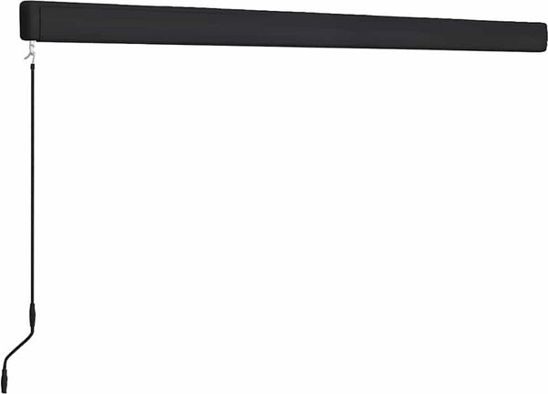 VidaXL Kazetová markýza s ručním ovládáním 400 x 300 cm [3052671] Barva: oranžová a hnědá (antracitový rám)