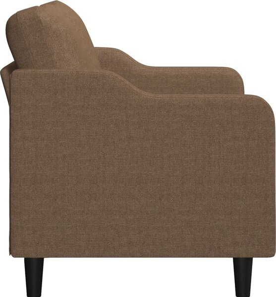 VidaXL 2místná pohovka 120 cm textil [359359] Barva: Černá
