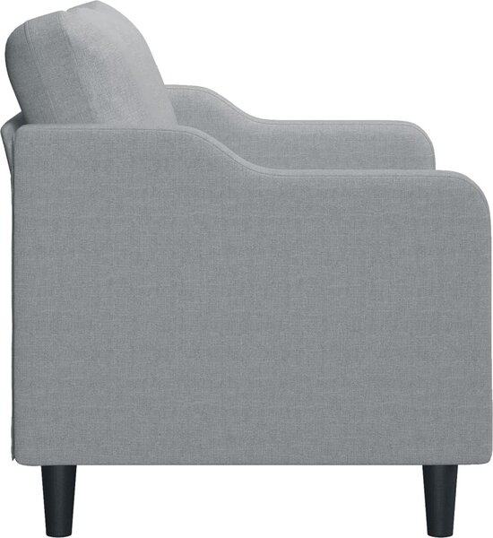 VidaXL 2místná pohovka 120 cm textil [359359] Barva: Černá