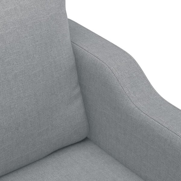 VidaXL 2místná pohovka 120 cm textil [359359] Barva: Černá