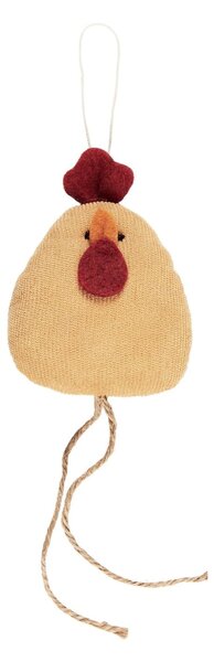 Závěsná velikonoční dekorace Hen long Legs Krémová