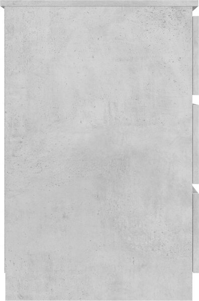 VidaXL Psací stůl 140 x 50 x 77 cm kompozitní dřevo [800816] Barva: Betonová šedá