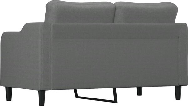 VidaXL 2místná pohovka 120 cm textil [359359] Barva: Černá