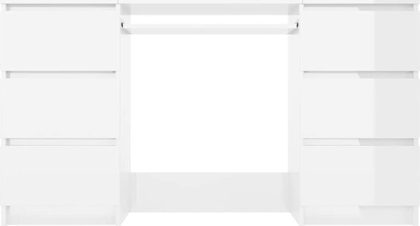 VidaXL Psací stůl 140 x 50 x 77 cm kompozitní dřevo [800816] Barva: Betonová šedá