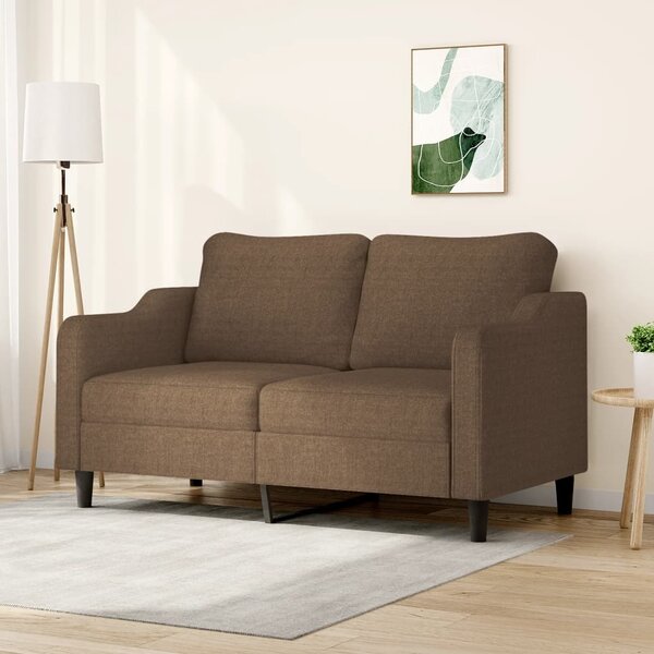 VidaXL 2místná pohovka 120 cm textil [359359] Barva: Černá