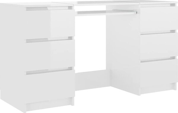VidaXL Psací stůl 140 x 50 x 77 cm kompozitní dřevo [800816] Barva: Betonová šedá
