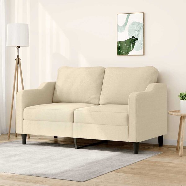 VidaXL 2místná pohovka 120 cm textil [359359] Barva: Černá