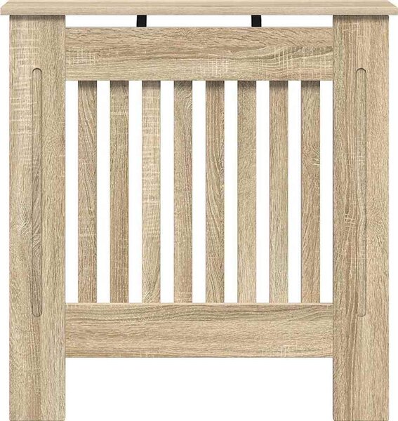 VidaXL Kryt radiátoru 78 x 19 x 81,5 cm Kompozitní dřevo [325562] Barva: Bílá