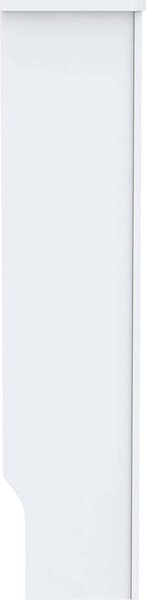 VidaXL Kryt radiátoru 78 x 19 x 81,5 cm Kompozitní dřevo [325562] Barva: Bílá