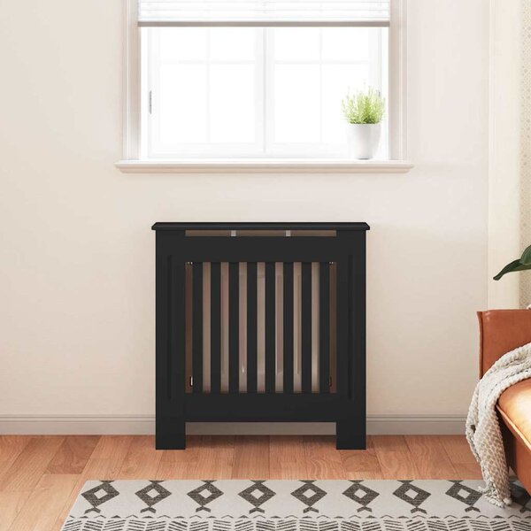 VidaXL Kryt radiátoru 78 x 19 x 81,5 cm Kompozitní dřevo [325562] Barva: Bílá