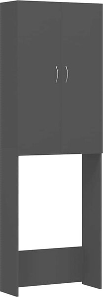 VidaXL Skříňka nad pračku 64 x 25,5 x 190 cm [808414] Barva: Černý dub