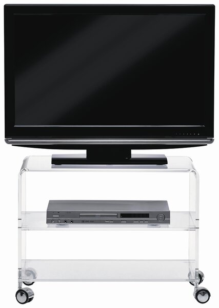 KOMODA POD TELEVIZI, čiré, 63/48/38 cm - Online Only TV příslušenství, Online Only