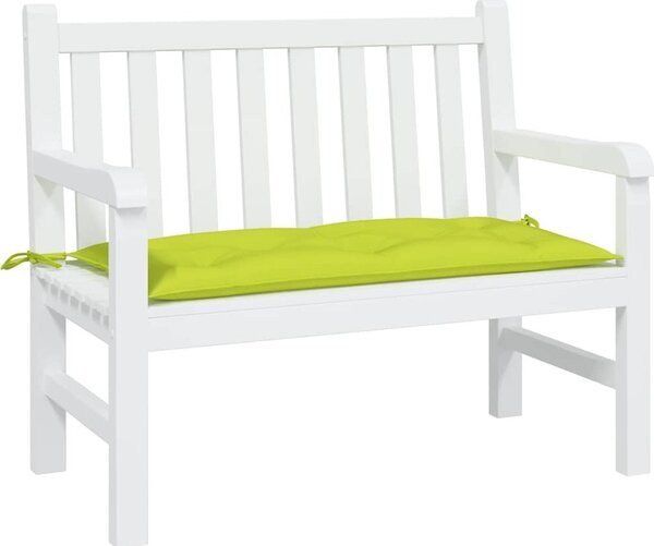 VidaXL Poduška na zahradní lavici 100x50x7 cm látka oxford [361570] Barva: Červená