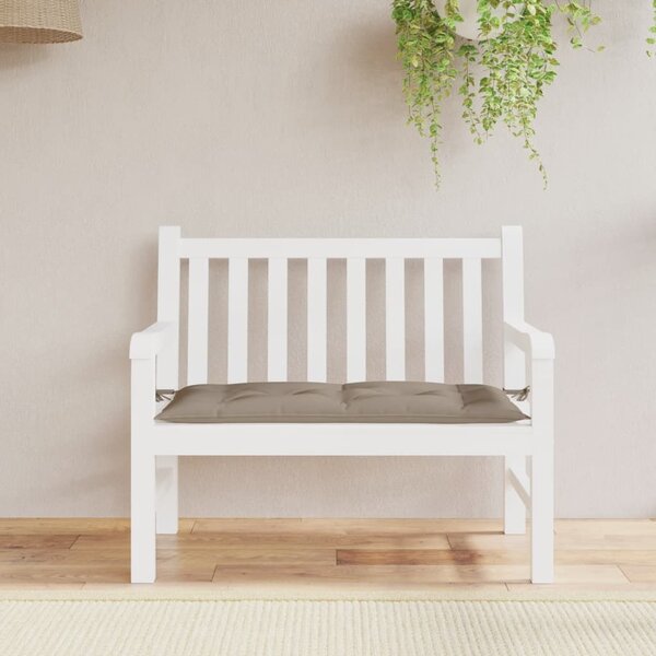VidaXL Poduška na zahradní lavici 100x50x7 cm látka oxford [361570] Barva: Červená