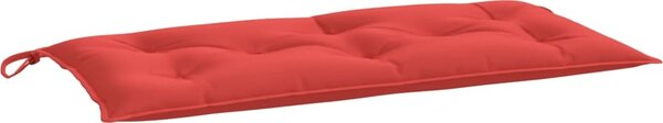 VidaXL Poduška na zahradní lavici 100x50x7 cm látka oxford [361570] Barva: Červená