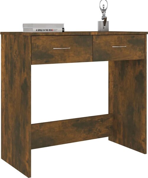 VidaXL Psací stůl 80 x 40 x 75 cm dřevotříska [801356] Barva: dub sonoma