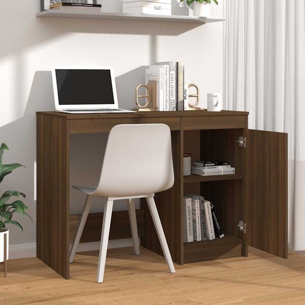 VidaXL Psací stůl 100 x 50 x 76 cm kompozitní dřevo [801796] Barva: dub sonoma
