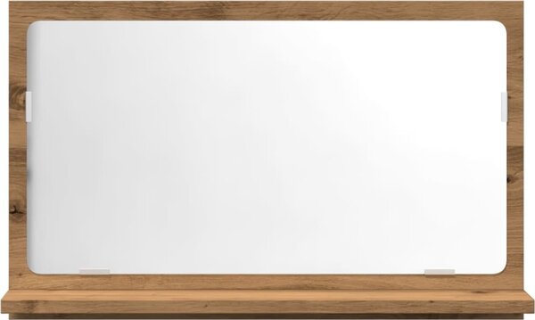 VidaXL Koupelnová skříňka se zrcadlem 60x11x37 cm kompozit [856192] Barva: dub artisan