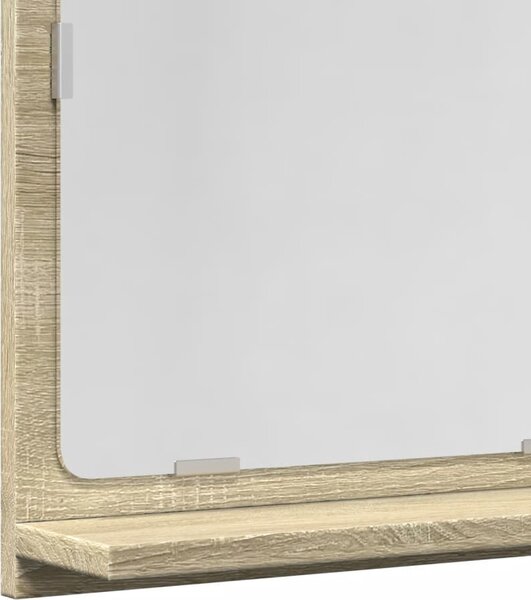 VidaXL Koupelnová skříňka se zrcadlem 60x11x37 cm kompozit [856192] Barva: dub artisan