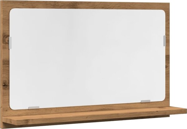 VidaXL Koupelnová skříňka se zrcadlem 60x11x37 cm kompozit [856192] Barva: dub artisan
