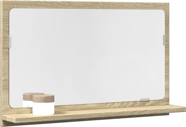 VidaXL Koupelnová skříňka se zrcadlem 60x11x37 cm kompozit [856192] Barva: dub artisan