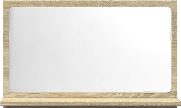 VidaXL Koupelnová skříňka se zrcadlem 60x11x37 cm kompozit [856192] Barva: dub artisan