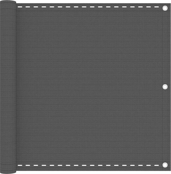 VidaXL Balkonová zástěna 90 x 300 cm HDPE [310840] Barva: krémová
