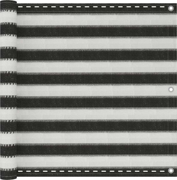 VidaXL Balkonová zástěna 90 x 300 cm HDPE [310840] Barva: krémová
