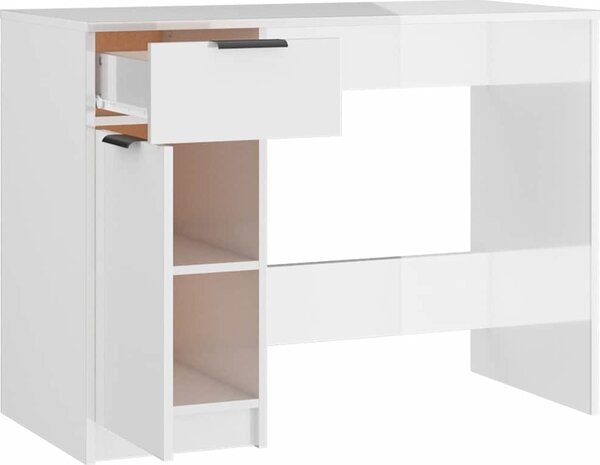 VidaXL Psací stůl 100 x 50 x 75 cm kompozitní dřevo [811499] Barva: Černý dub