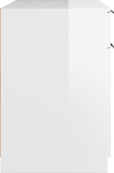 VidaXL Psací stůl 100 x 50 x 75 cm kompozitní dřevo [811499] Barva: Černý dub