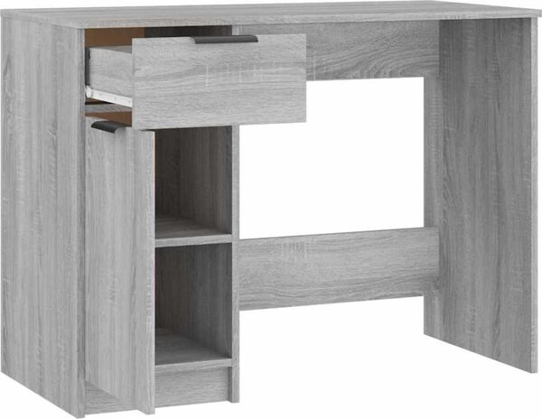 VidaXL Psací stůl 100 x 50 x 75 cm kompozitní dřevo [811499] Barva: Černý dub
