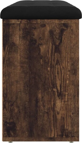 VidaXL Lavice s botníkem 102x32x50 cm Engineered Wood [835091] Barva: Betonová šedá