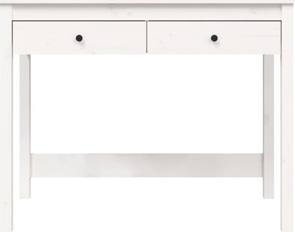 VidaXL Psací stůl se zásuvkami 100x50x78 cm masivní borové dřevo [824644] Barva: Přírodní
