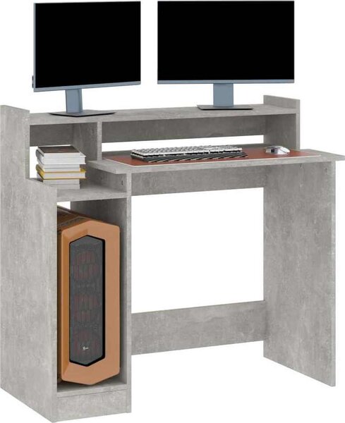 VidaXL Stůl 97 x 45 x 90 cm Kompozitní dřevo [805552] Barva: šedá sonoma
